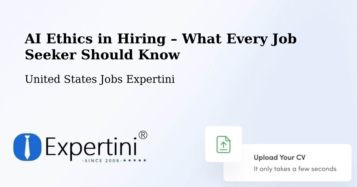 AI Ethics in Recruitment & Hiring – Oldsmar - Oldsmar, United States Jobs Expertini